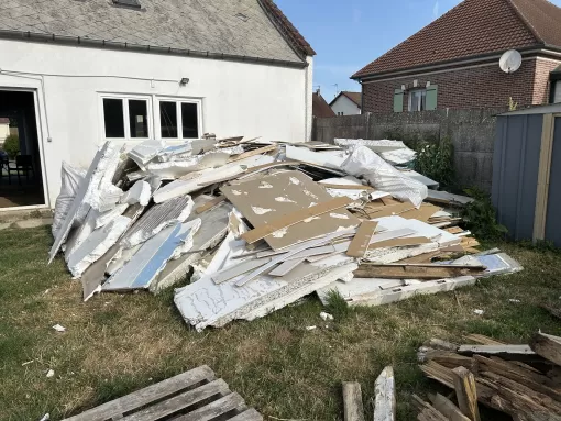 Débarras de déchets de chantier à Lahoussoye : Elite Débarras évacue 40 mètres cubes en un temps record, Amiens, Elite Débarras