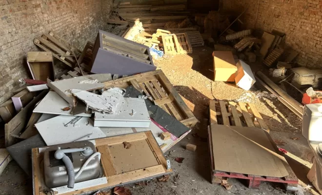 Débarras des parties extérieures d’une maison sur Amiens , Amiens, Elite Débarras
