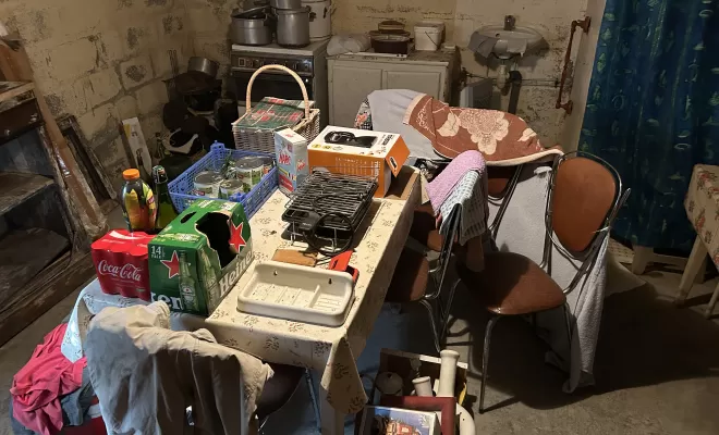 Débarras complet d'un sous-sol à Canchy par Elite Débarras, Amiens, Elite Débarras
