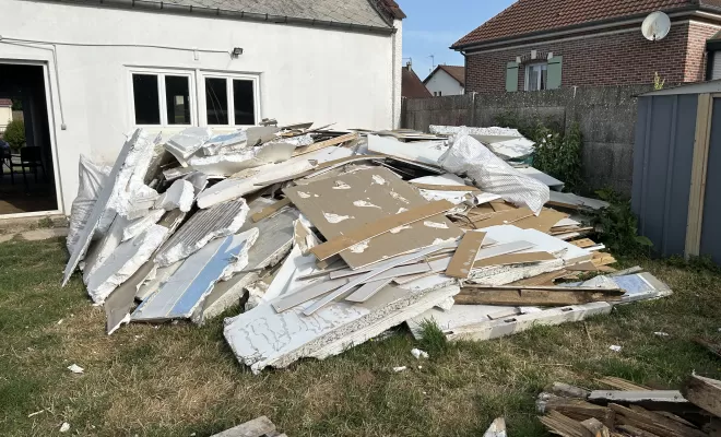 Débarras de déchets de chantier à Lahoussoye : Elite Débarras évacue 40 mètres cubes en un temps record, Amiens, Elite Débarras
