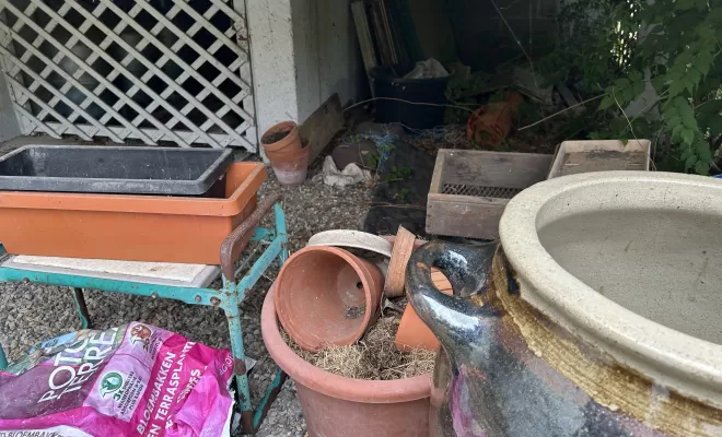 Débarras intégral des parties extérieures d'une maison sur Longueau, Amiens, Elite Débarras