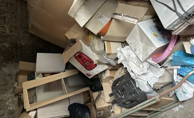 débarras d'une cave sur Amiens : 15 mètres cubes évacués en deux heures, Amiens, Elite Débarras