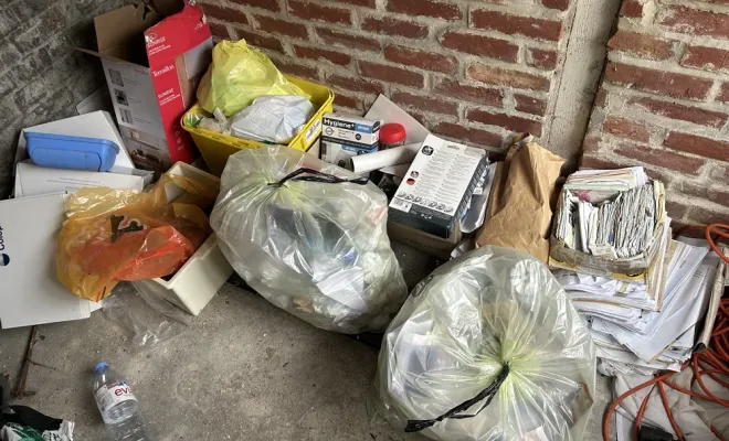 débarras d'une cave sur Amiens : 15 mètres cubes évacués en deux heures, Amiens, Elite Débarras